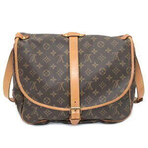 Louis Vuitton Monogram Shoulder Bag Saumur